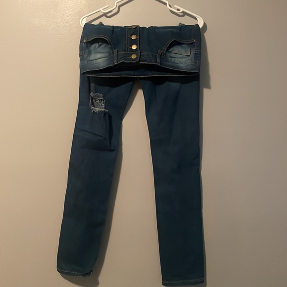 High waisted button up jeans never worn - Picture 2 of 4
